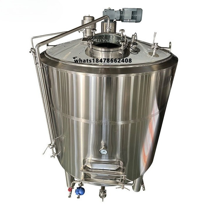Body Lotion - Jacketed Chemical Mixing Tank With Agitator