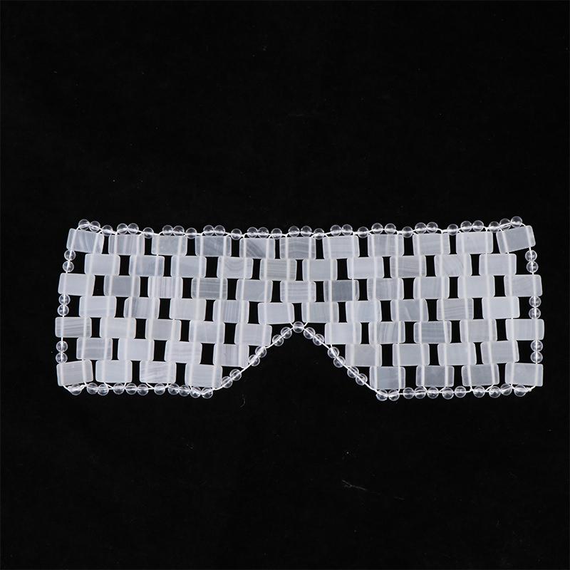 Face Mask Skincare - Cooling White Marble Eye Mask Massager