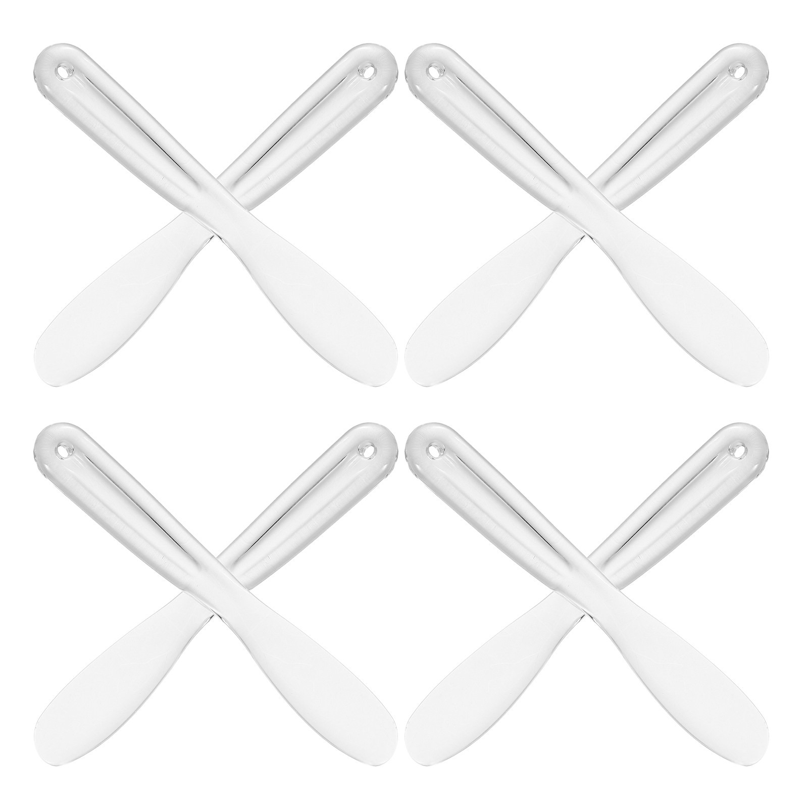 8Pcs Ergonomic Clear Plastic M - Face Mask Skincare 评论和价格