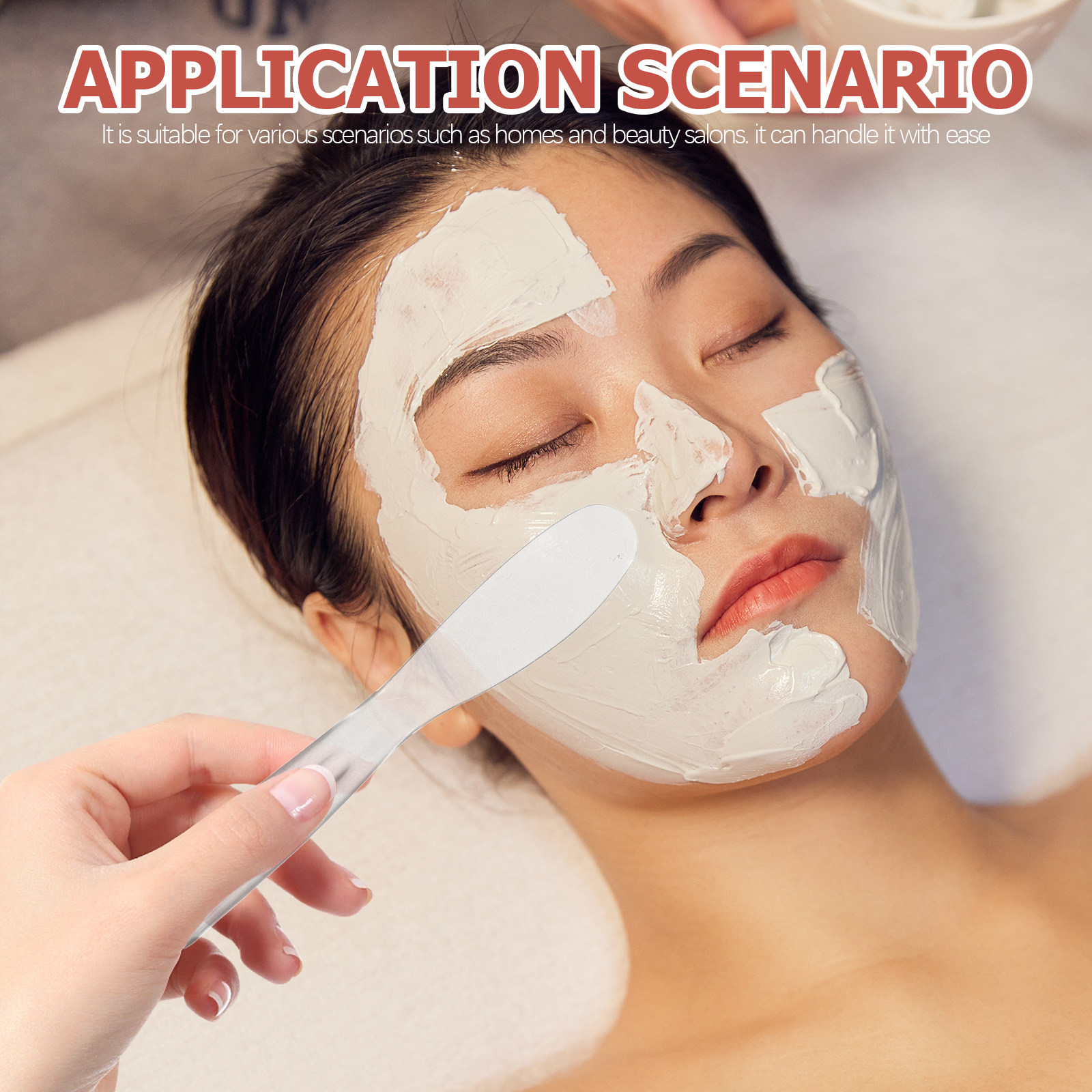 8Pcs Ergonomic Clear Plastic M - Face Mask Skincare 评论和价格