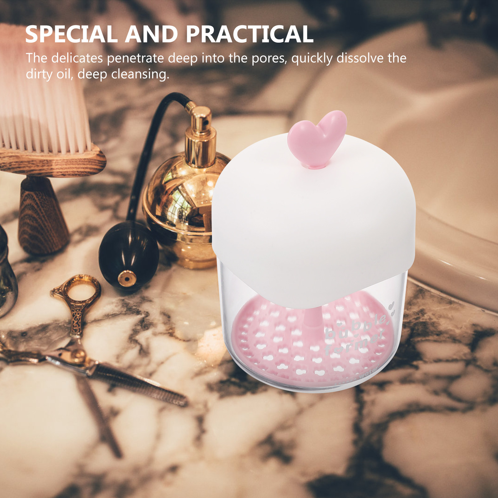 Transparent Manual Foaming Bot - Cleanser Face 评论和价格