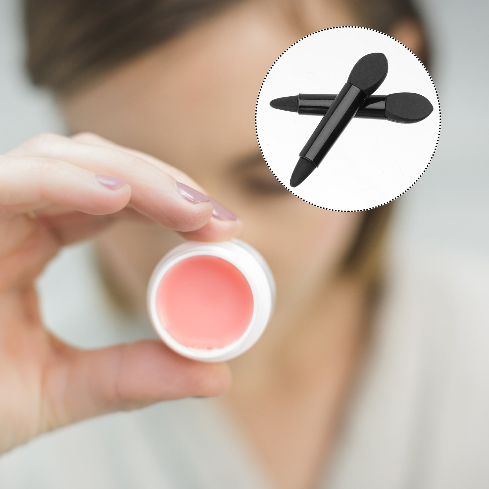 1Set Double-Ended Silicone Lip - Lip Balm 评论和价格