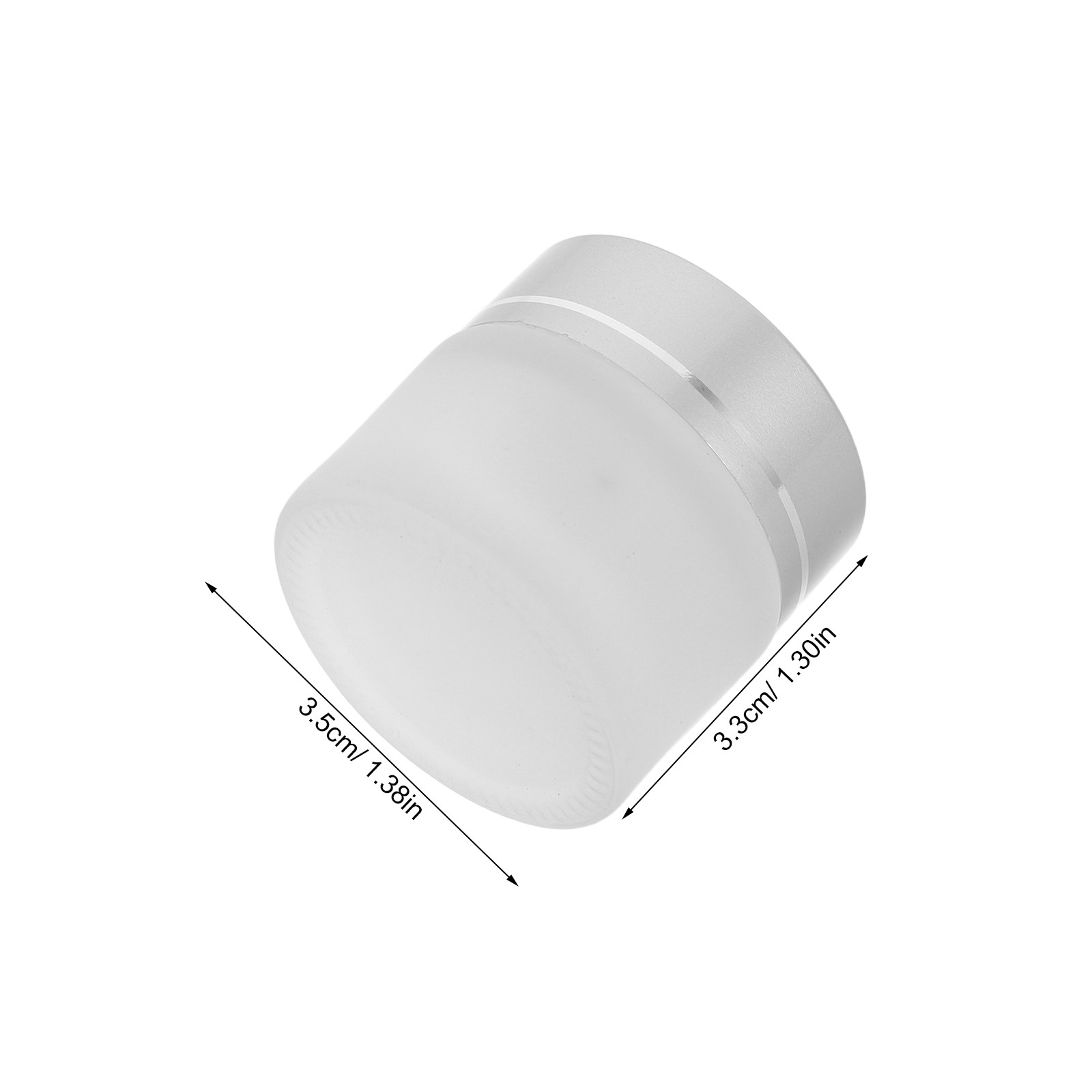 15Pcs Frosted Glass Jars Refil - Body Lotion 评论和价格