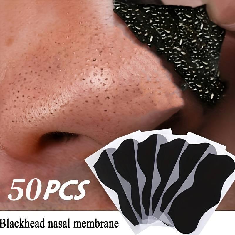 【F】50Pcs Nose Blackhead Remove - Face Mask Skincare 评论和价格