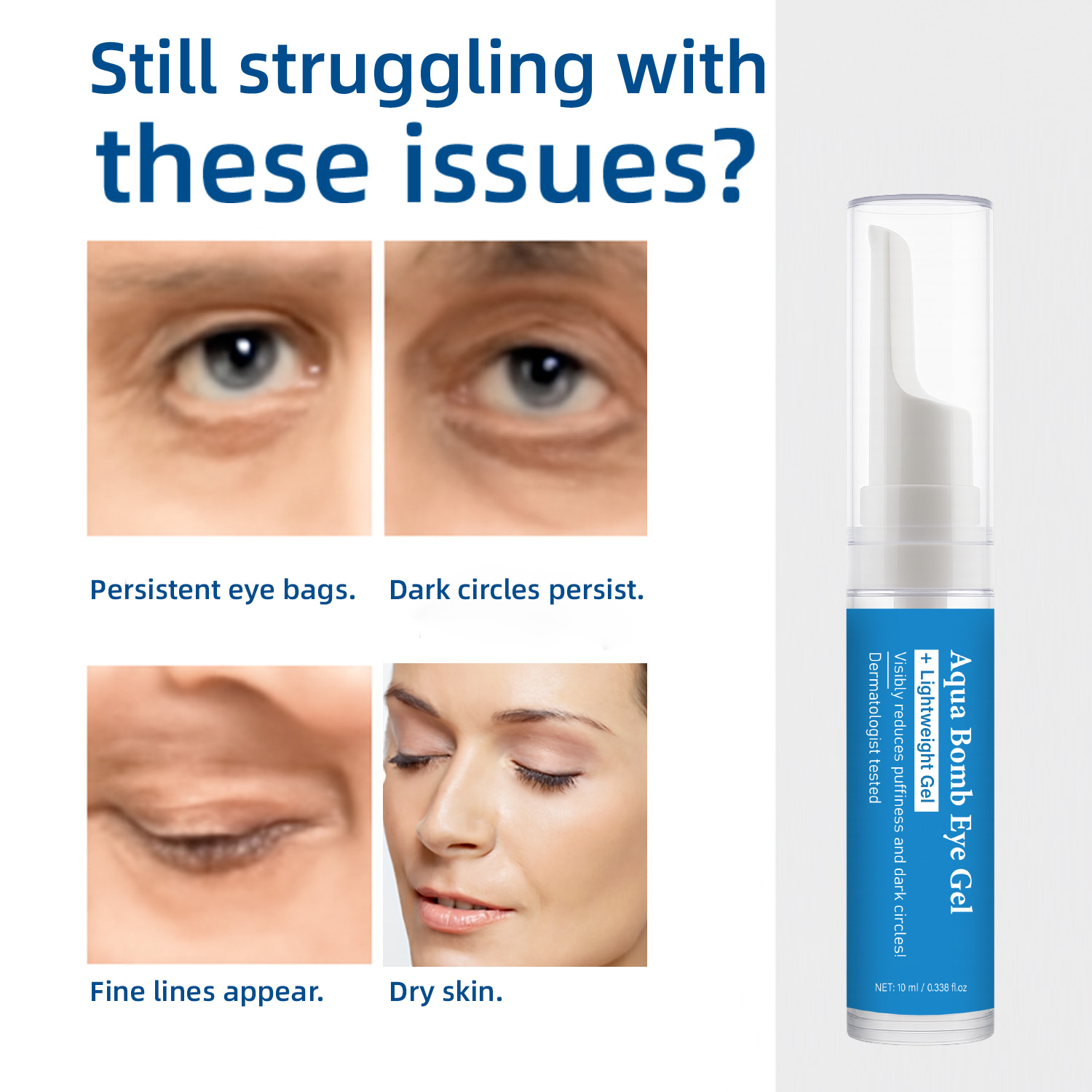 Aqua Cooling Eye Gel Caffeine  - Vitamin C Serum 评论和价格